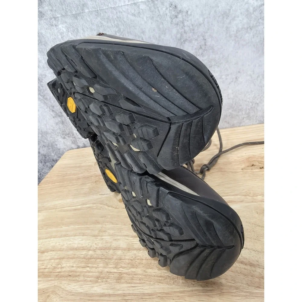 The North Face Storm III Hiking Shoes Mens 9.5 Brown Waterproof Trail Outdoors